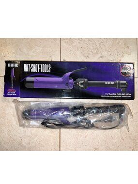 Hot Shot Tools Ceramic Curling Iron 1 1/2